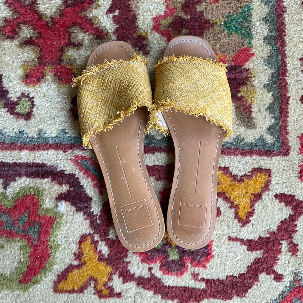Dolce Vita Raffia Boho Sandals